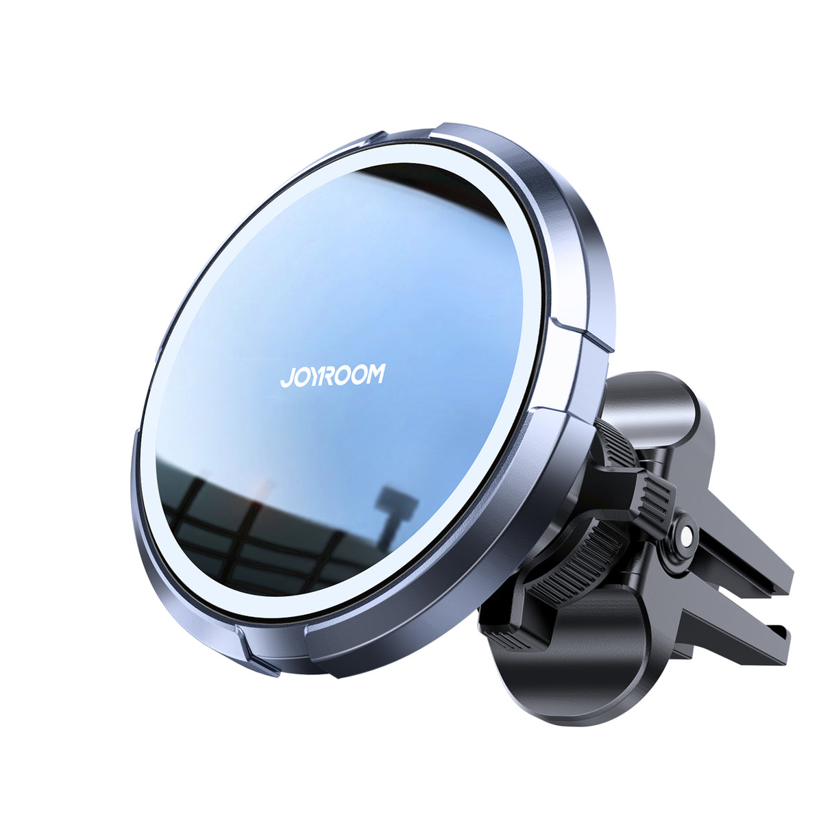 Suporte magnético para telefone de carro Joyroom na grade de ventilação preto (JR-ZS313)