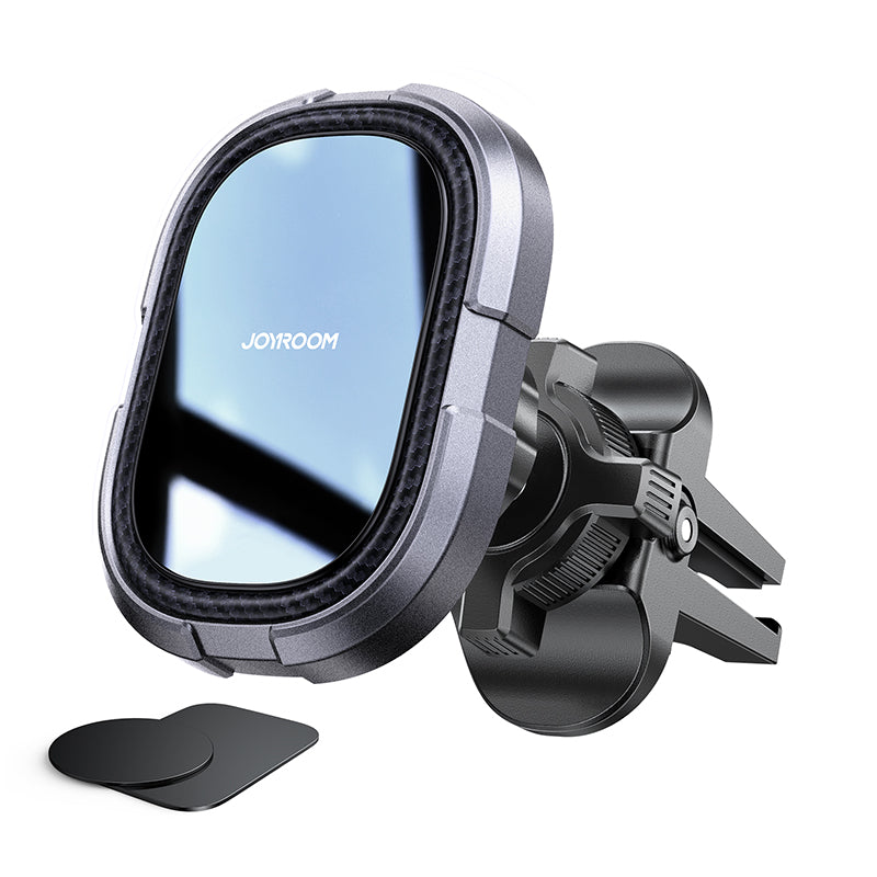 Joyroom suporte magnético para telefone de carro para grade de ventilação cinza (JR-ZS311)