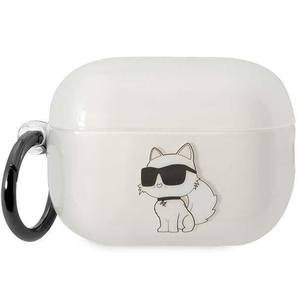 Etui Karl Lagerfeld Ikonik Choupette para AirPods Pro 2 - transparente