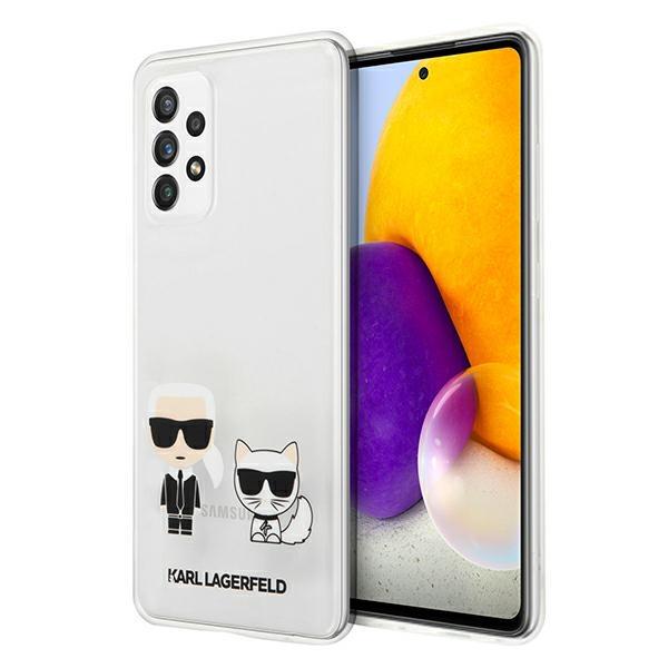 Etui Karl Lagerfeld Karl&Choupette para Samsung Galaxy A72 - transparente