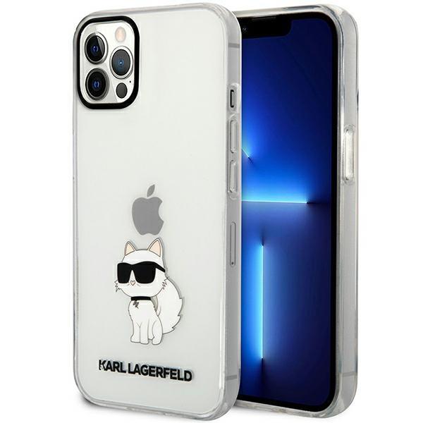 Capa Karl Lagerfeld Ikonik Choupette para iPhone 12 / iPhone 12 Pro - transparente