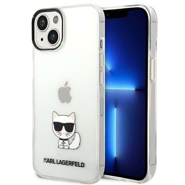 Capa Karl Lagerfeld Choupette Body para iPhone 14 Plus - transparente