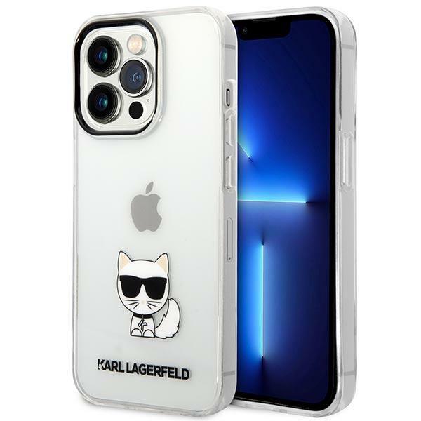 Capa Karl Lagerfeld Choupette Body para iPhone 14 Pro Max - transparente