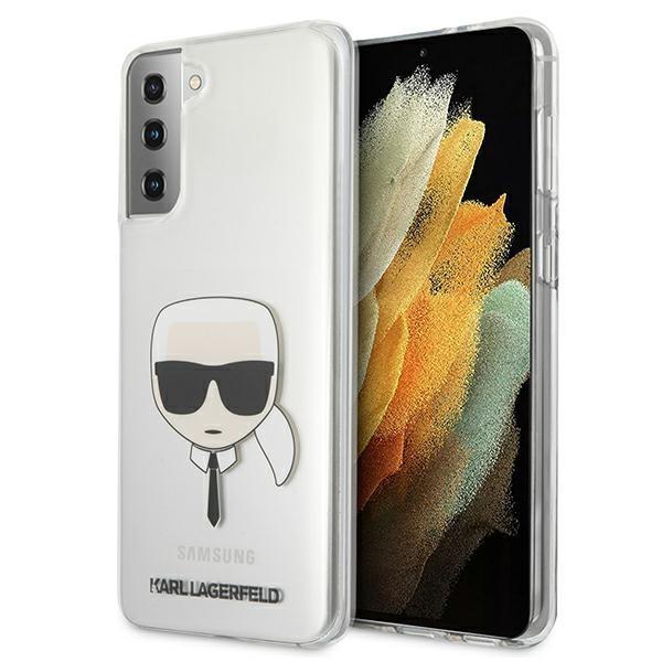 Etui Karl Lagerfeld Choupette Fun no Samsung Galaxy S21+ - rosa