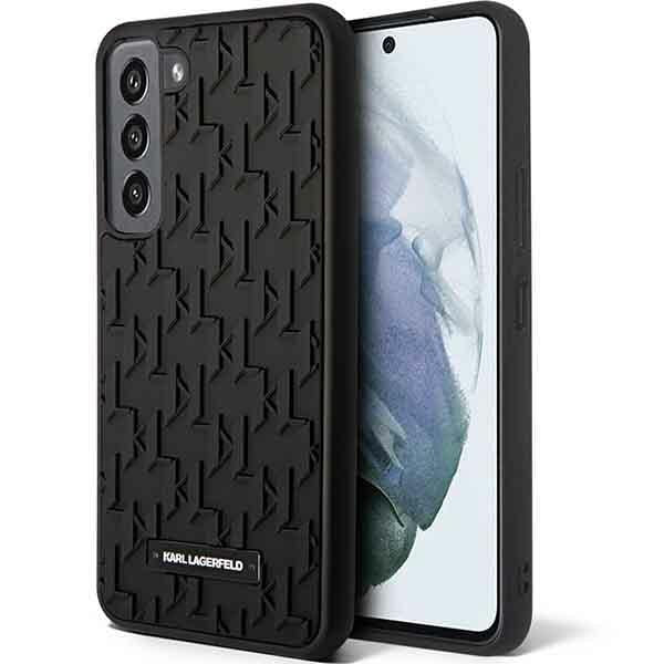Capa Karl Lagerfeld 3D Monogram para Samsung Galaxy S23 - preta