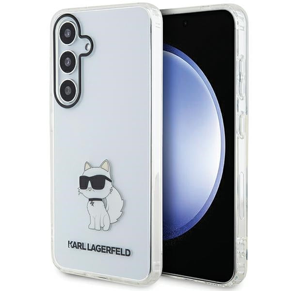 Etui Karl Lagerfeld IML Choupette para Samsung Galaxy S24+ - transparente