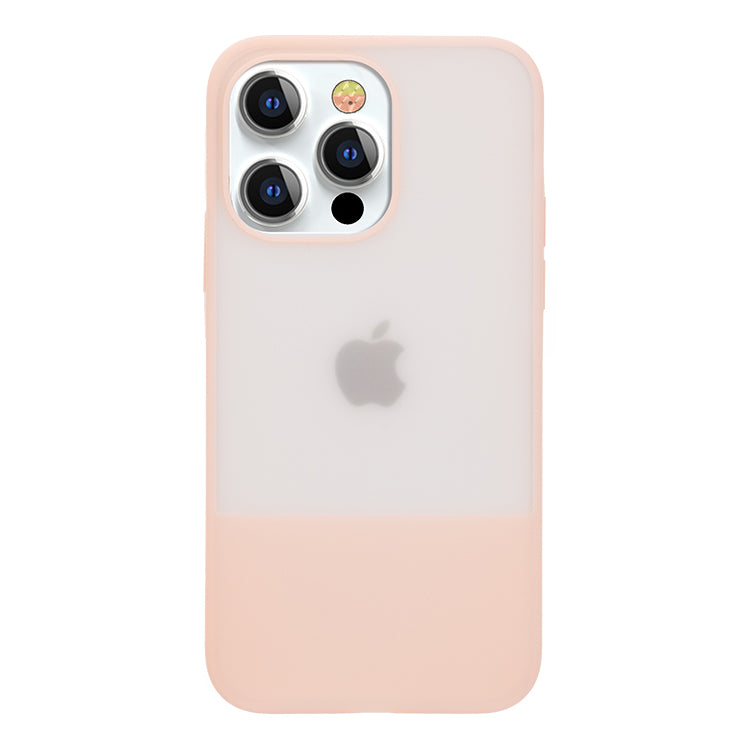 Kingxbar Plain Series capa para iPhone 13, capa de silicone rosa