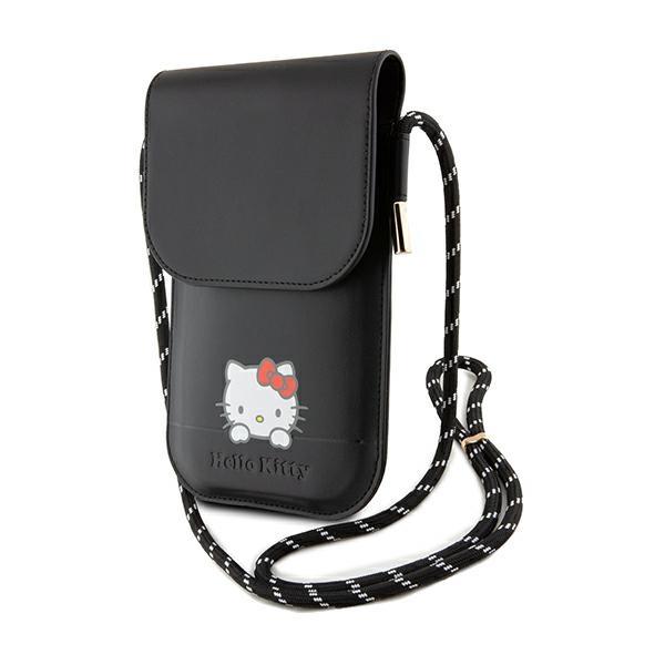 Bolsa Hello Kitty Leather Daydreaming Cord - preta