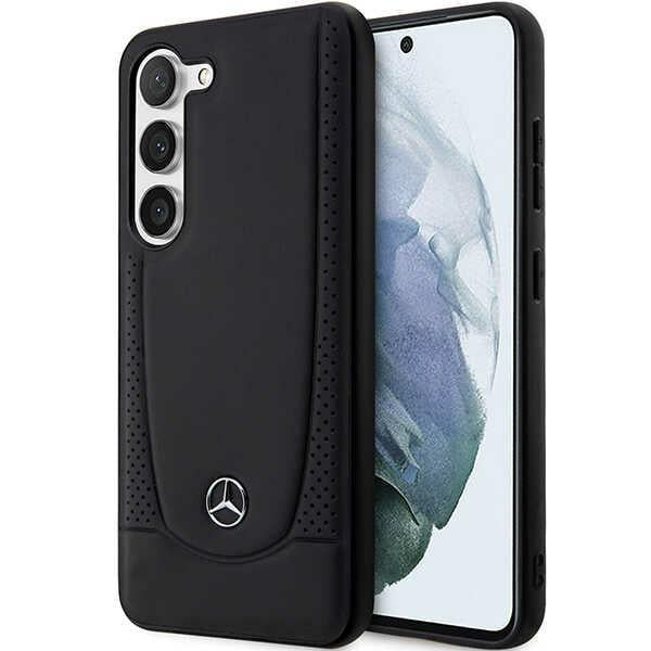 Etui Mercedes Leather Urban para Samsung Galaxy S23 - preto