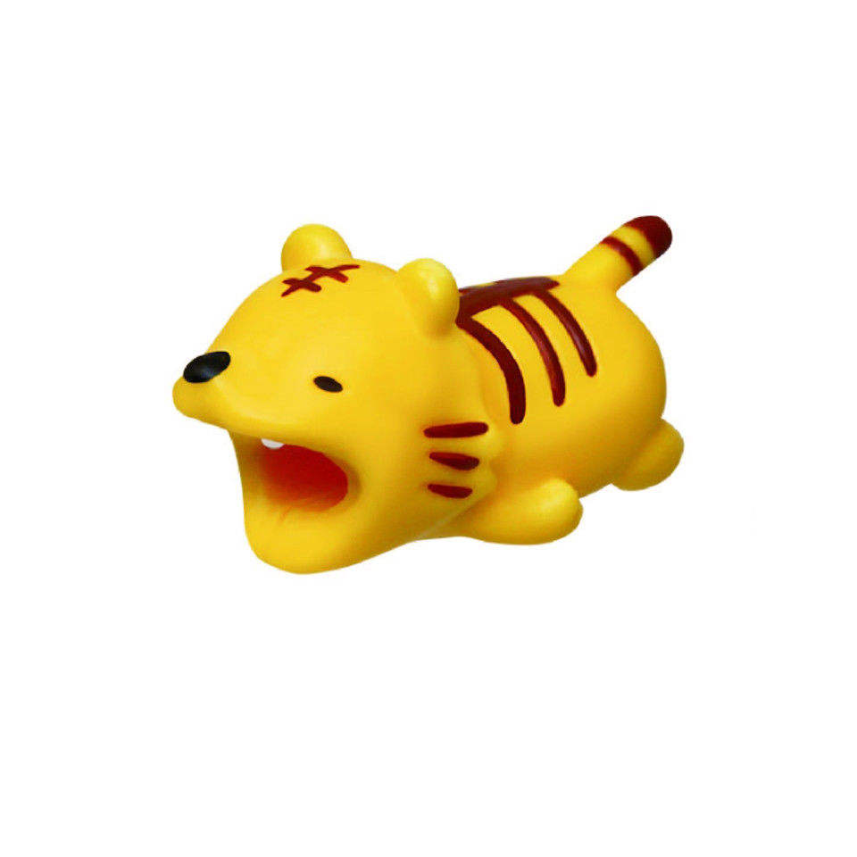 Capa de cabo de telefone em forma de gato