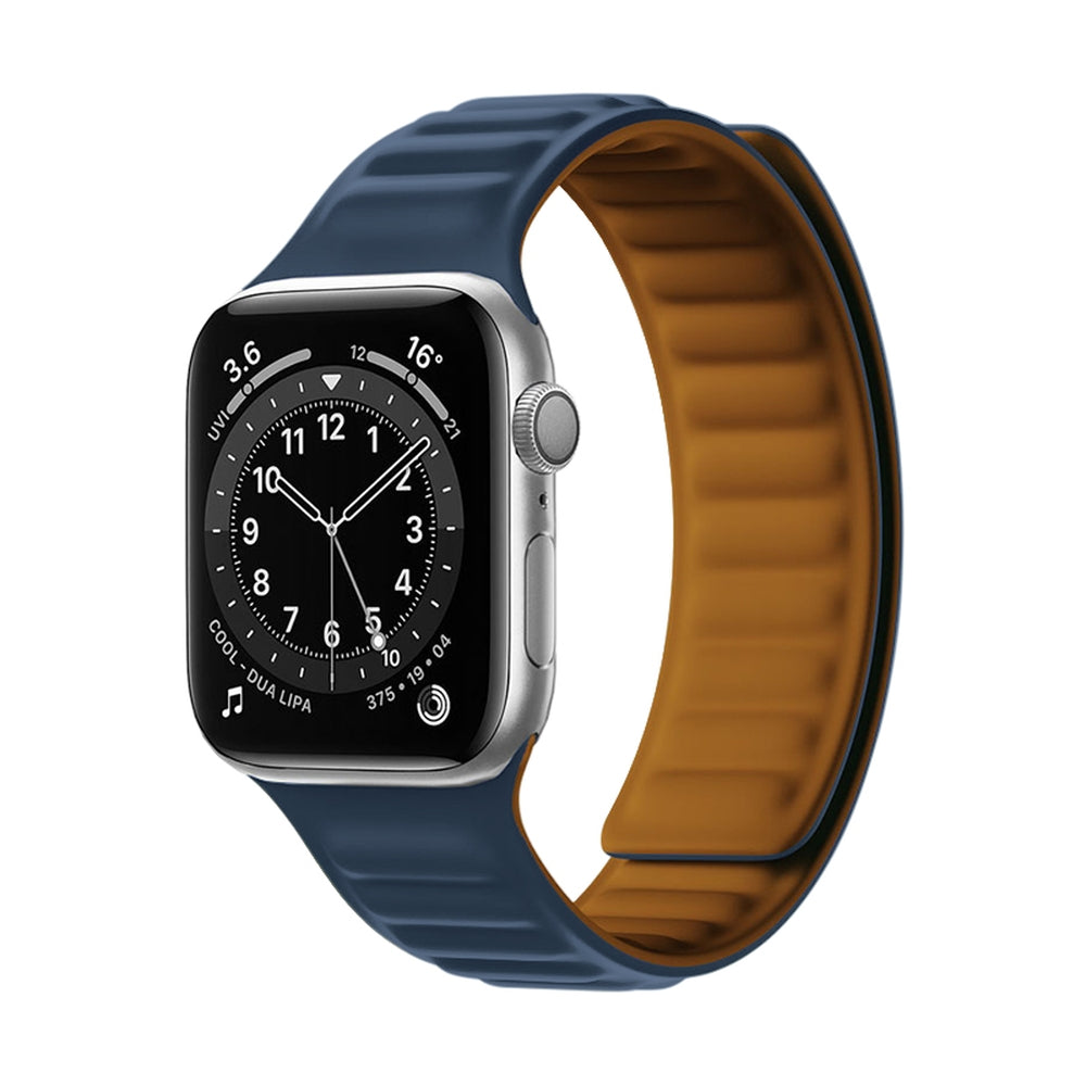 Pulseira Magnética para Watch 7/8/9 45mm, pulseira magnética, bracelete azul