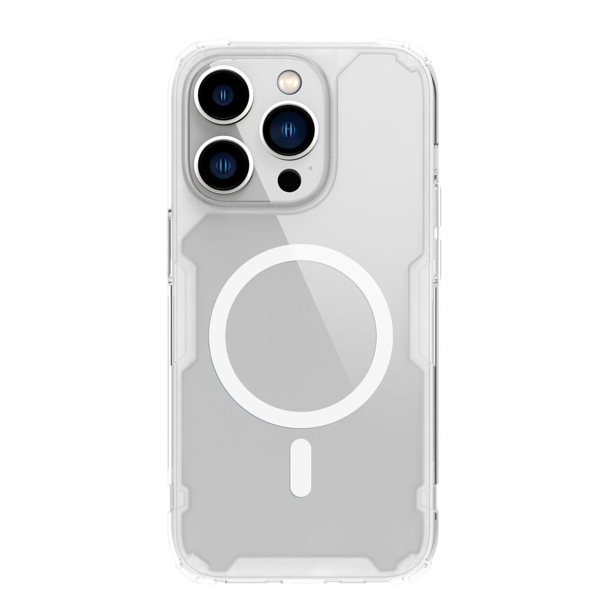 Capa Magnética Nillkin Nature Pro para iPhone 14 Pro, capa transparente MagSafe.