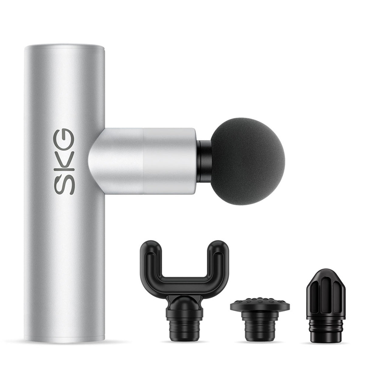 Pistola de massagem SKG F3 Lite para todo o corpo - prateada