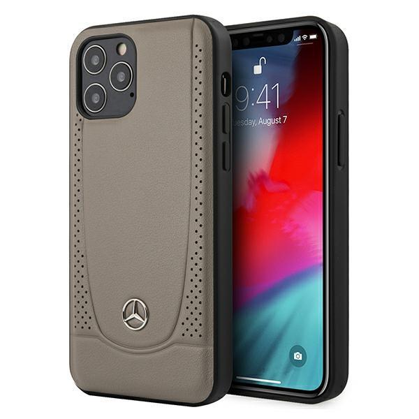 Estojo Mercedes Transparent Line para iPhone 12 Pro Max - preto