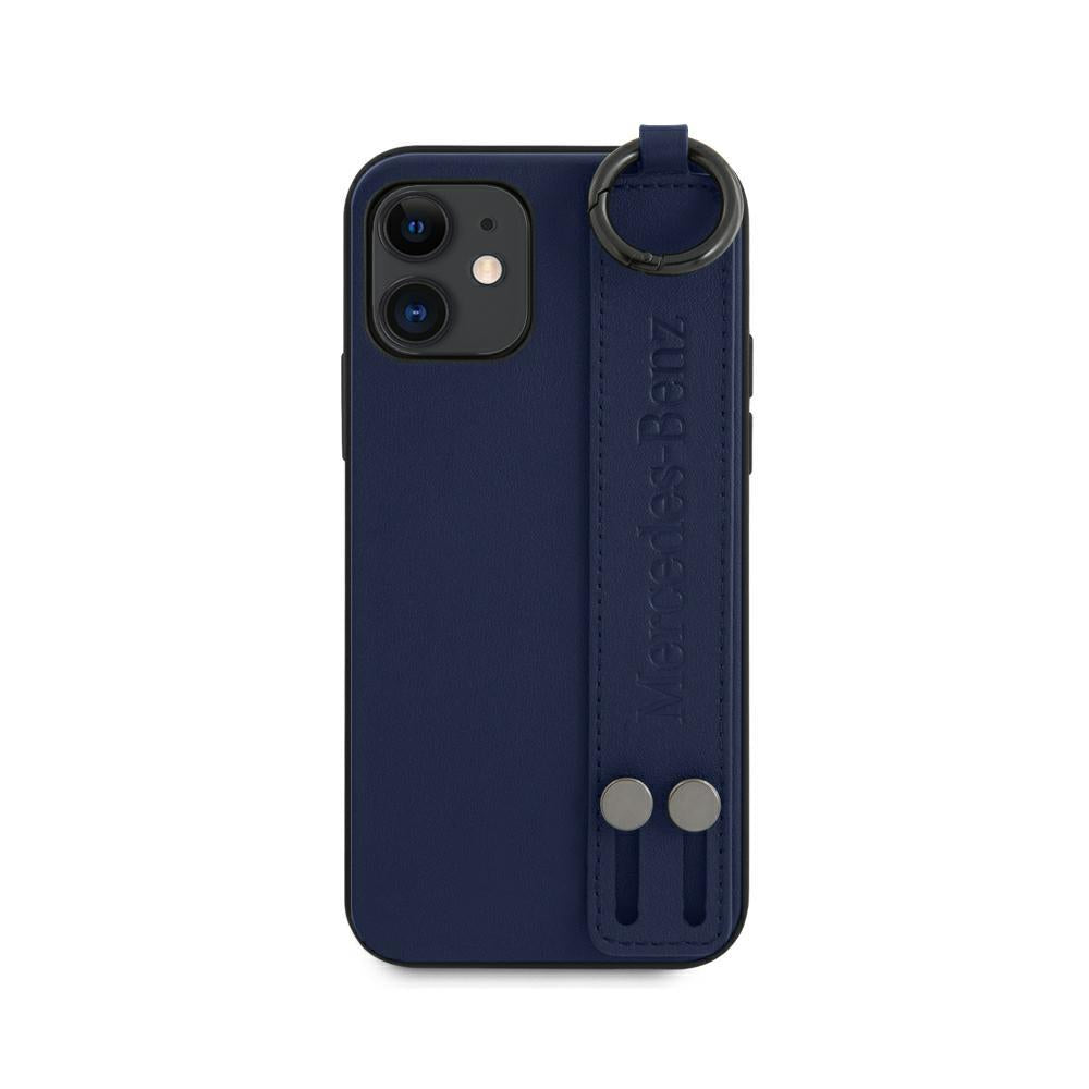 Estojo Mercedes Bow Line para iPhone 12 mini - azul marinho