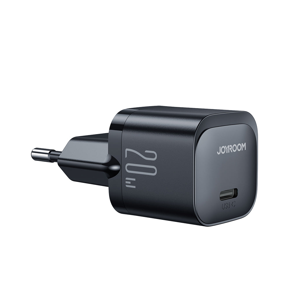 Mini carregador USB C 20W PD Joyroom JR-TCF02 - preto