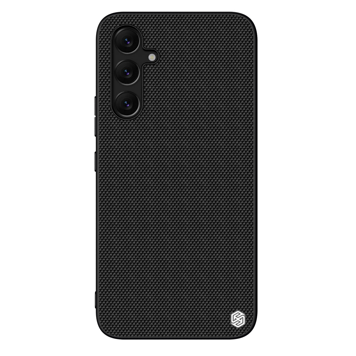 Capa Texturizada Nillkin para Samsung Galaxy A54 5G, capa reforçada de nylon preta