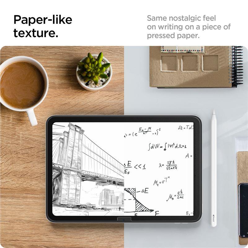 Película Protetora Spigen Paper Touch Pro para iPad 10.9'' 2022 - fosca