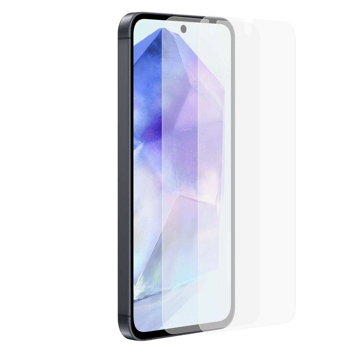 Película protetora Samsung EF-UA556CTEGWW para tela do Samsung Galaxy A55 (2 unidades)