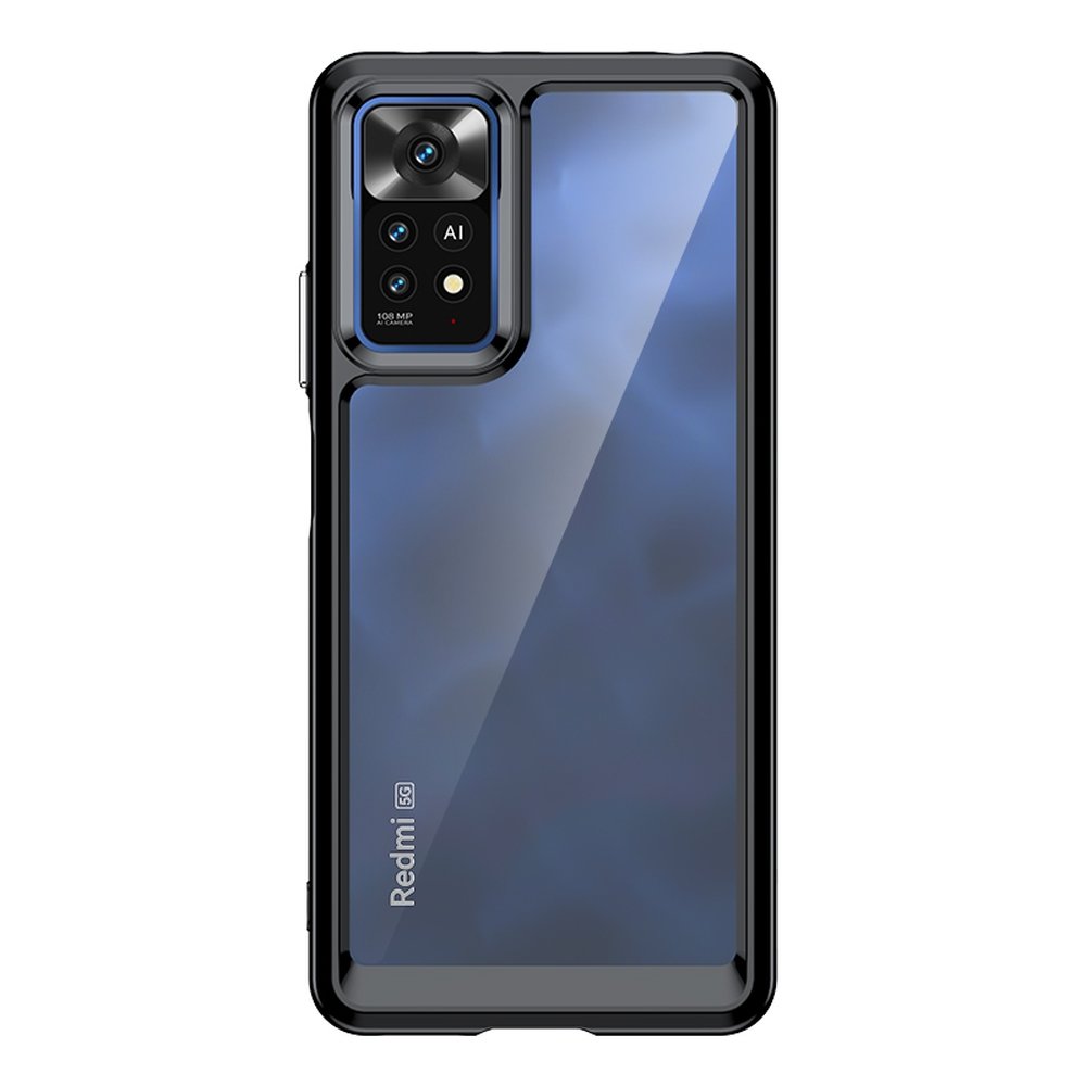 Caso Espaço Sideral etui Xiaomi Poco X5 5G / Redmi Note 12 5G capa com moldura elástica preta