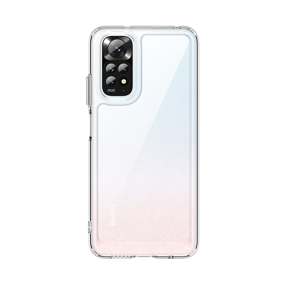 Caso Espaço Exterior capa para Xiaomi Poco X5 5G / Redmi Note 12 5G com moldura elástica transparente