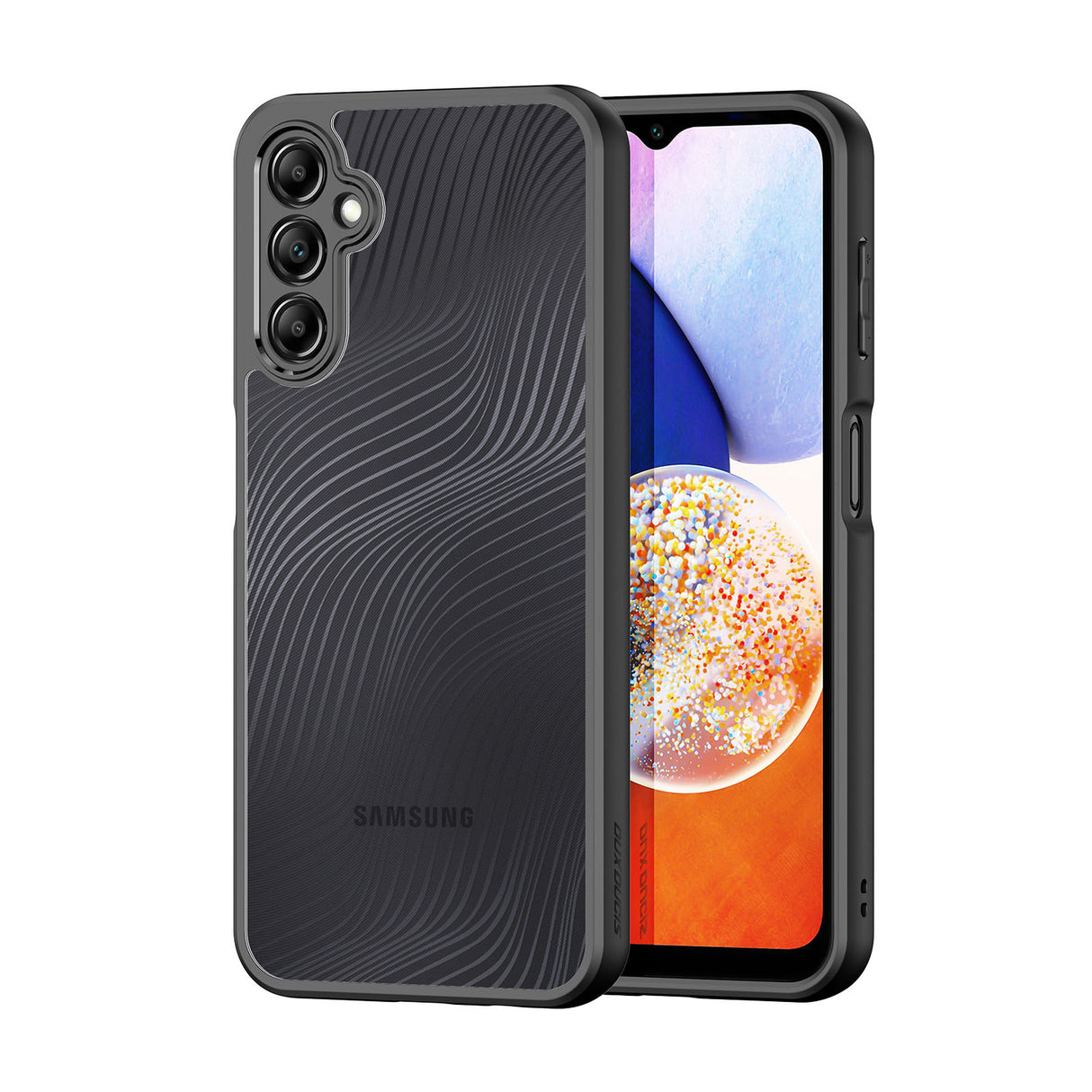 Capa de armadura Dux Ducis Aimo para Samsung A15 - preta