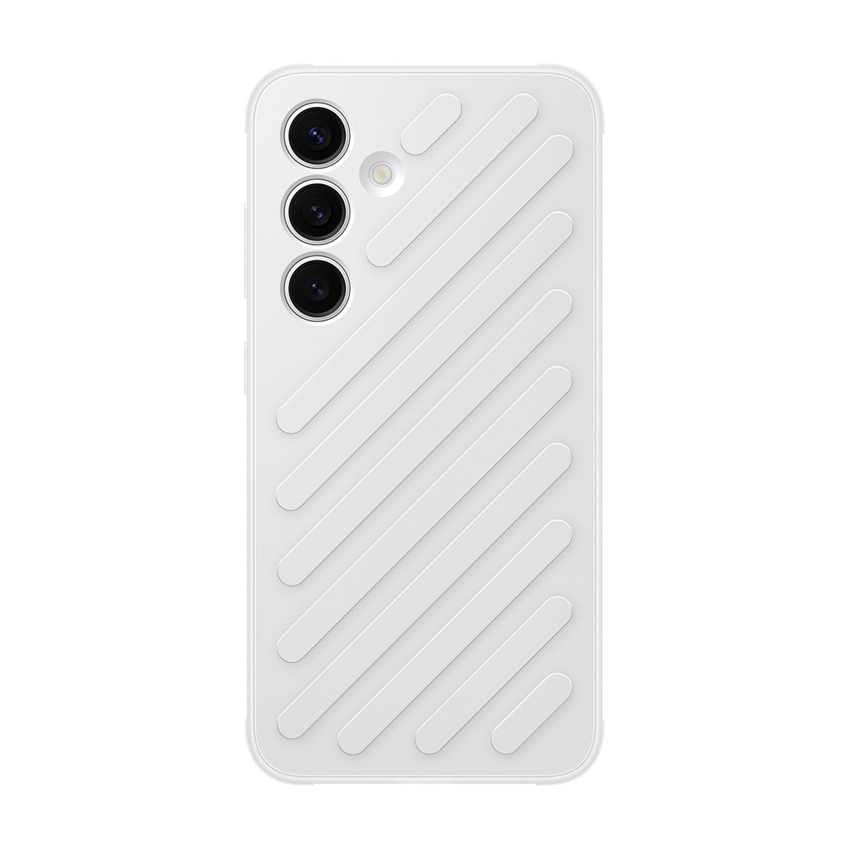 Capa Protetora Samsung Shield Case GP-FPS921SACJW para Samsung Galaxy S24 - Cinza Claro