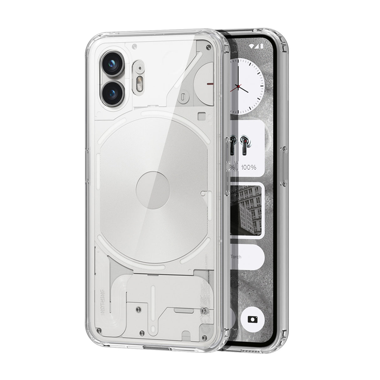 Capa rígida para Nothing Phone 2 Dux Ducis Clin - transparente