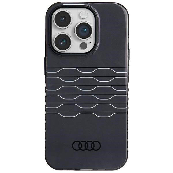 Capa Audi IML MagSafe para iPhone 14 Pro - preta