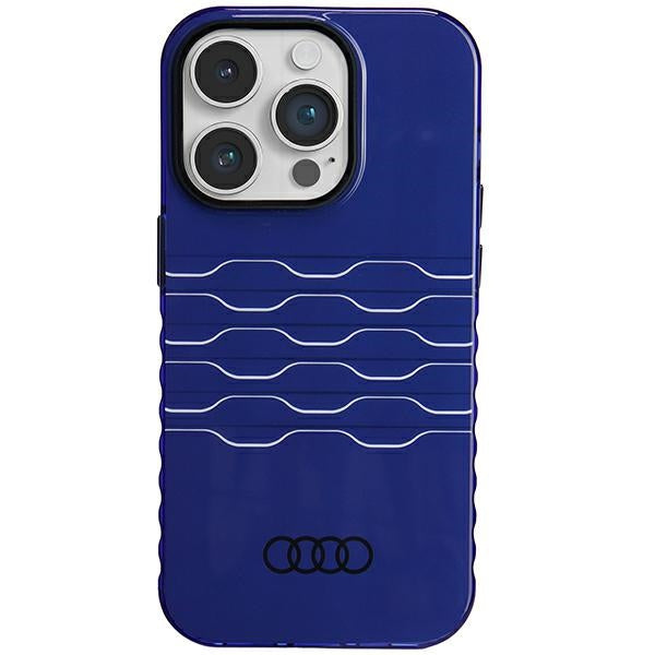 Capa Audi IML MagSafe para iPhone 14 Pro - azul