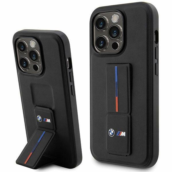 Capa BMW Grip Hot Stamp para iPhone 14 Pro Max - preta