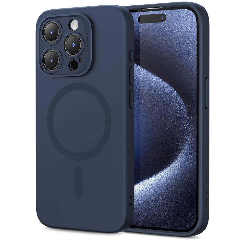 Capa ESR Cloud Halolock MagSafe para iPhone 15 Pro Max - azul