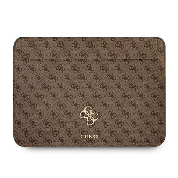 Capa Guess 4G Big Logo para laptop de 13'' - castanho