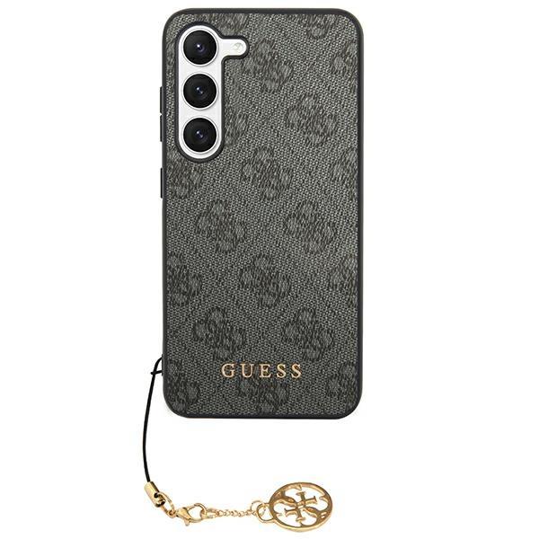 Estojo Guess 4G Charms Collection para Samsung Galaxy S24 Ultra - preto