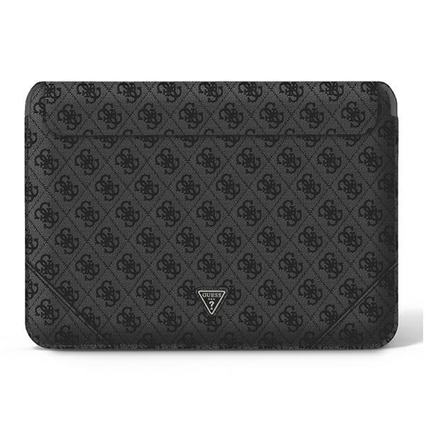 Capa Guess 4G Uptown Triangle Logo para laptop de 16'' - preta