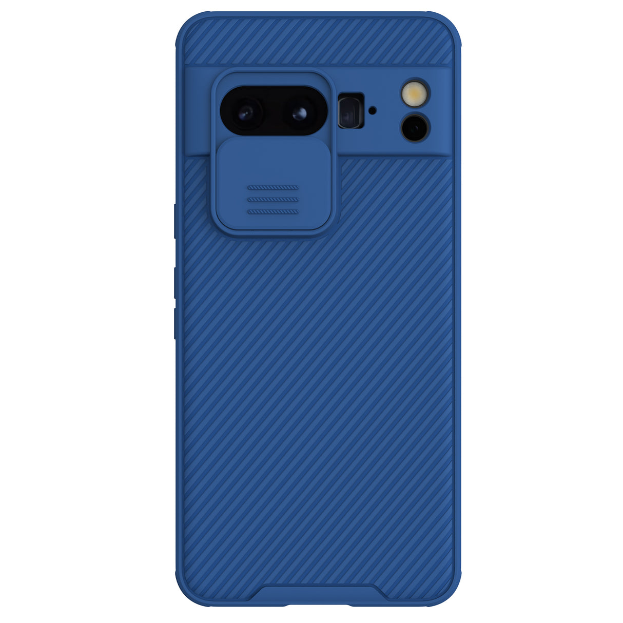 Estojo com proteção para câmera Nillkin CamShield Pro Case para Google Pixel 8 Pro - azul