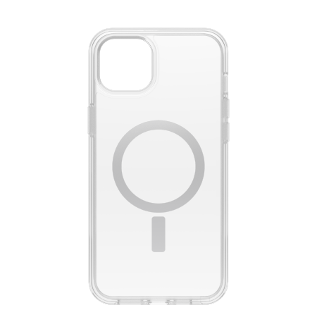 Capa OtterBox Symmetry Plus com MagSafe para iPhone 15 Plus - transparente