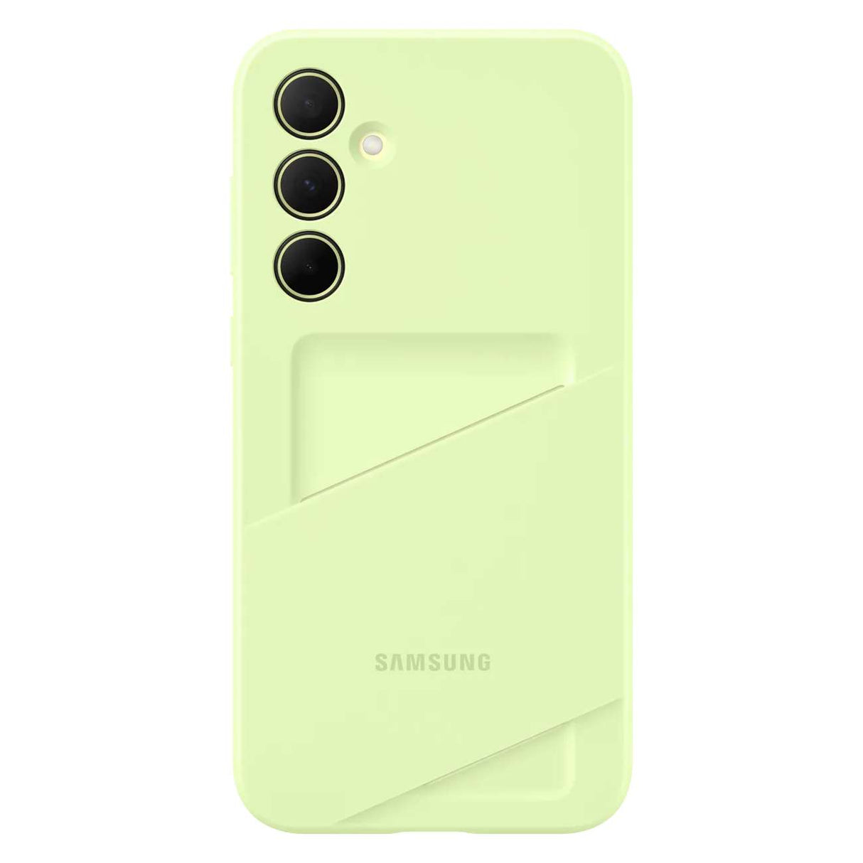 Etui Samsung Card Slot Case EF-OA356TMEGWW com bolso para cartões para Samsung Galaxy A35 - verde
