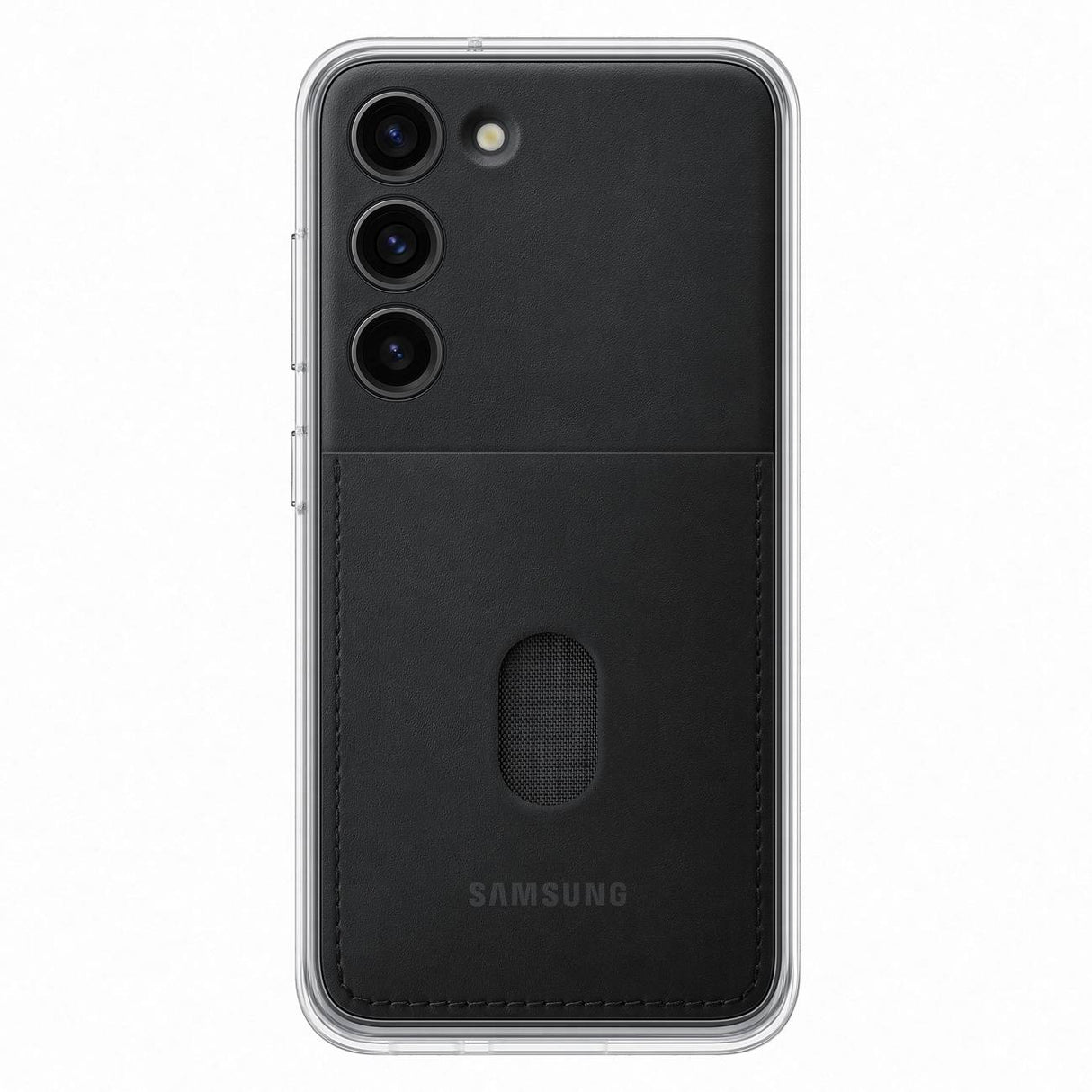 Capa Samsung Frame para Samsung Galaxy S23 com traseira removível preta (EF-MS911CBEGWW)