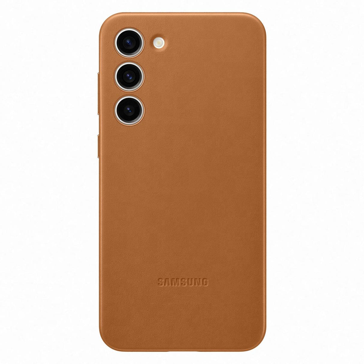 Capa de Couro Samsung para Samsung Galaxy S23+ em couro natural na cor camelo (EF-VS916LAEGWW)