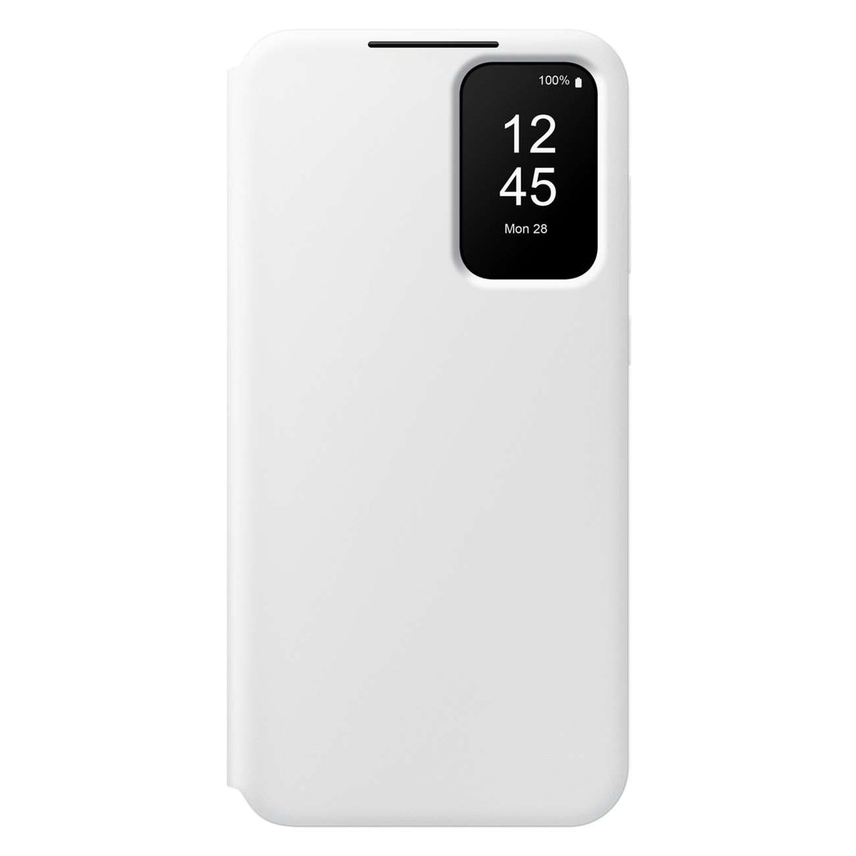 Capa Samsung Smart View Wallet EF-ZA356CWEGWW com aba para Samsung Galaxy A35 - branca