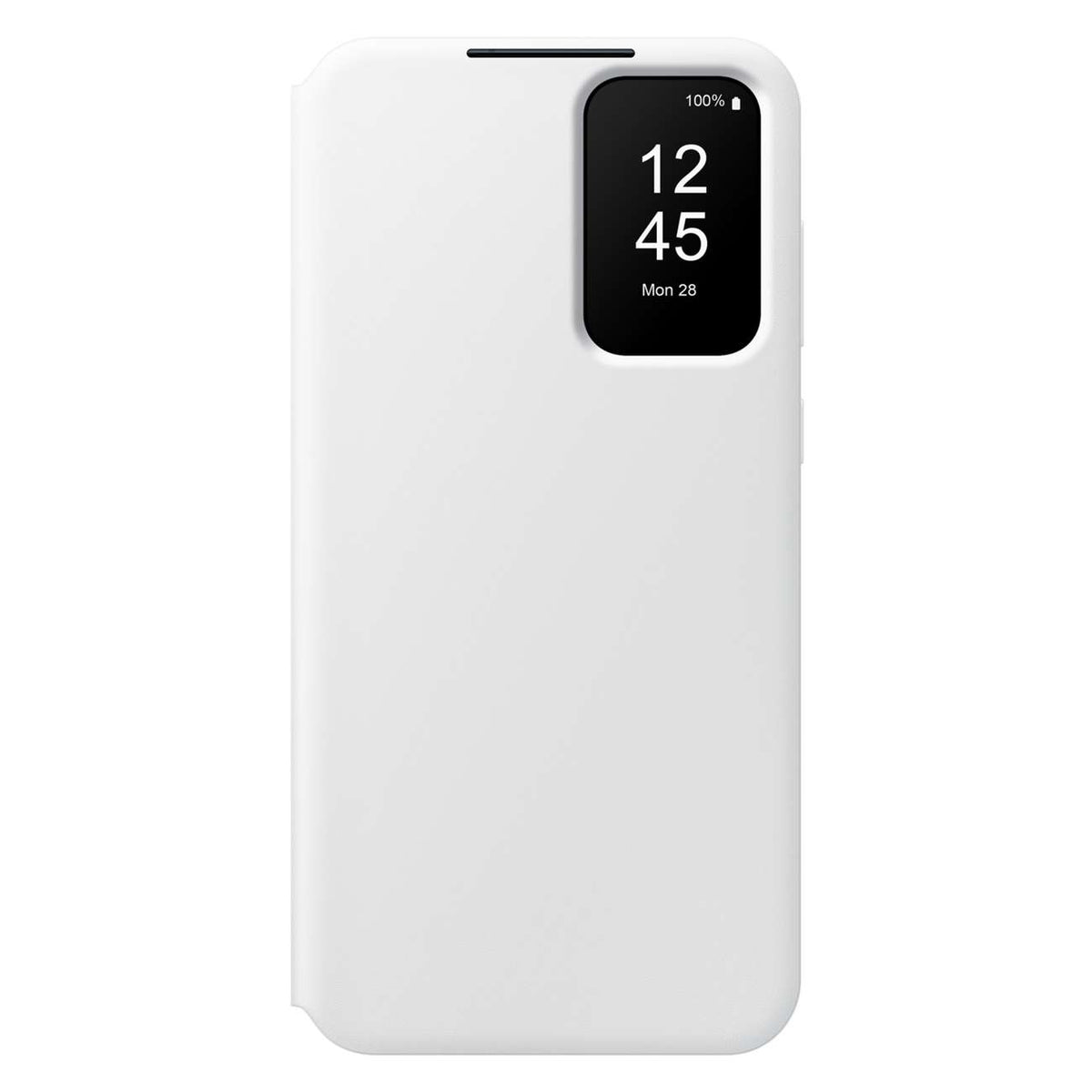 Capa Samsung Smart View Wallet EF-ZA556CWEGWW com aba para Samsung Galaxy A55 - branca