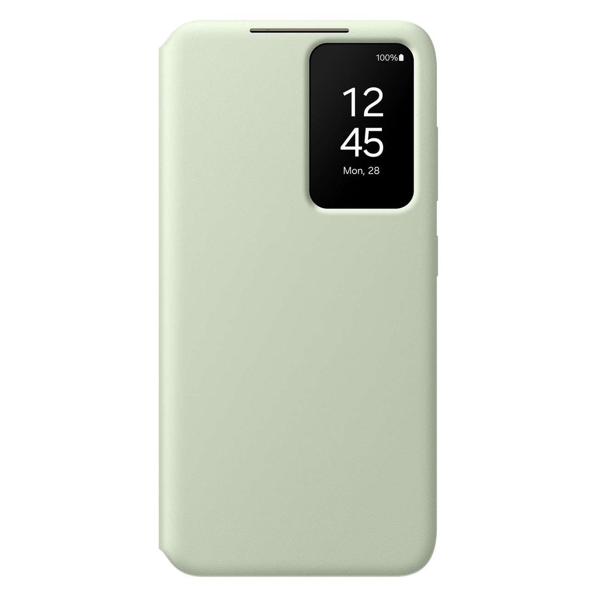 Capa Samsung Smart View Wallet EF-ZS926CGEGWW com aba para Samsung Galaxy S24+ - verde claro
