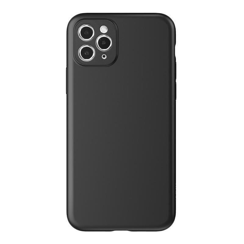 Capa Soft Case para Huawei nova Y61, capa de silicone fina, preta.