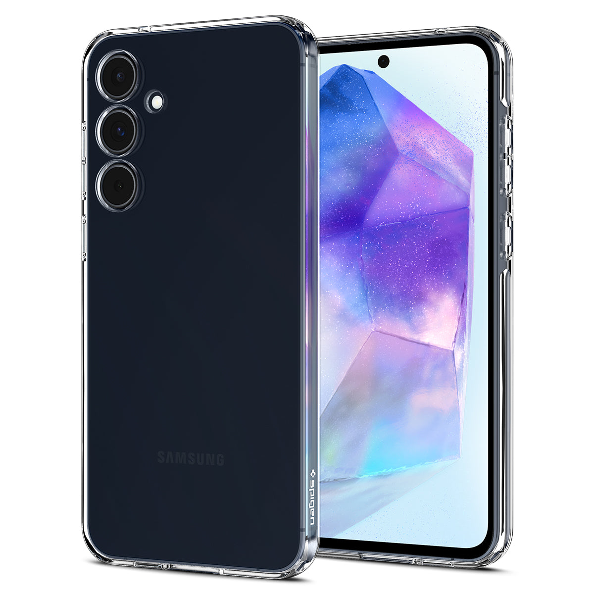 Capa Spigen Crystal Flex para Samsung Galaxy A55 - transparente