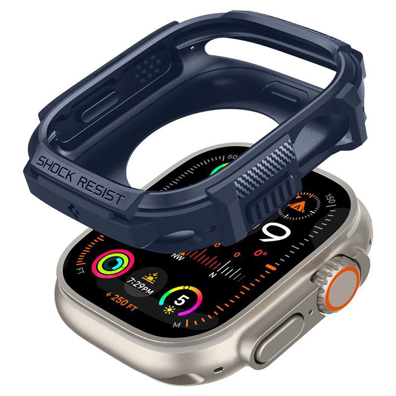 Capa Spigen Rugged Armor para Apple Watch Ultra 1 / 2 (49 mm) - cor granada
