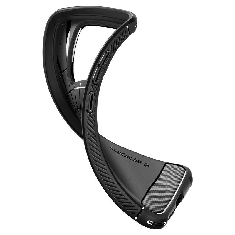 Capa Spigen Rugged Armor para Xiaomi 14 - preto fosco