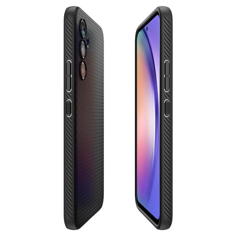 Capa Spigen Liquid Air para Samsung Galaxy A54 5G - preto fosco
