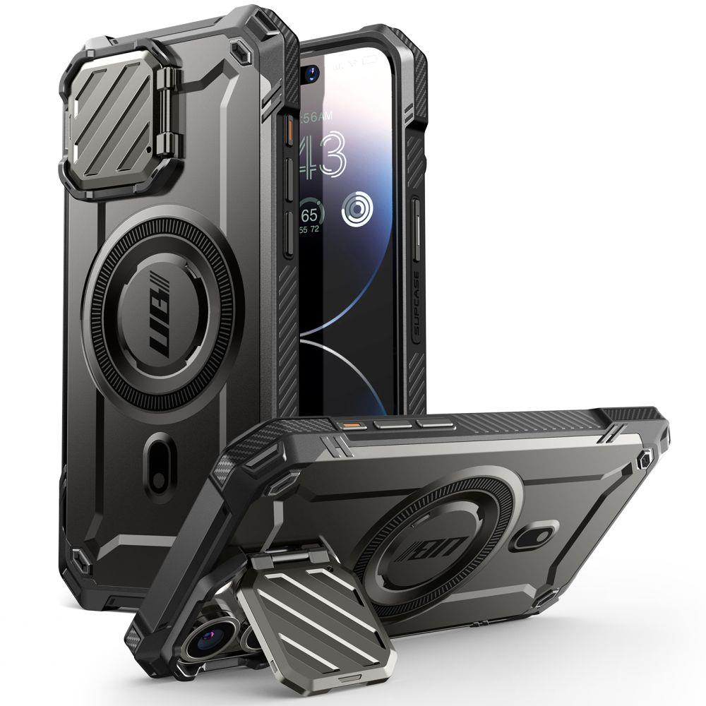 Capa Supcase UB XT Mag com MagSafe para iPhone 15 Pro - preta