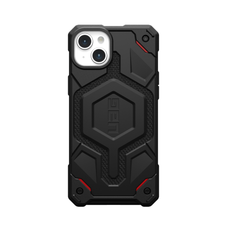 Etui UAG Monarch para iPhone 15 Plus - kevlar preto